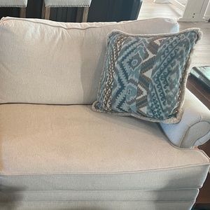 Custom made Sofa Accent Pillows (two).